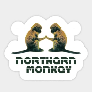 northern monkey Sticker